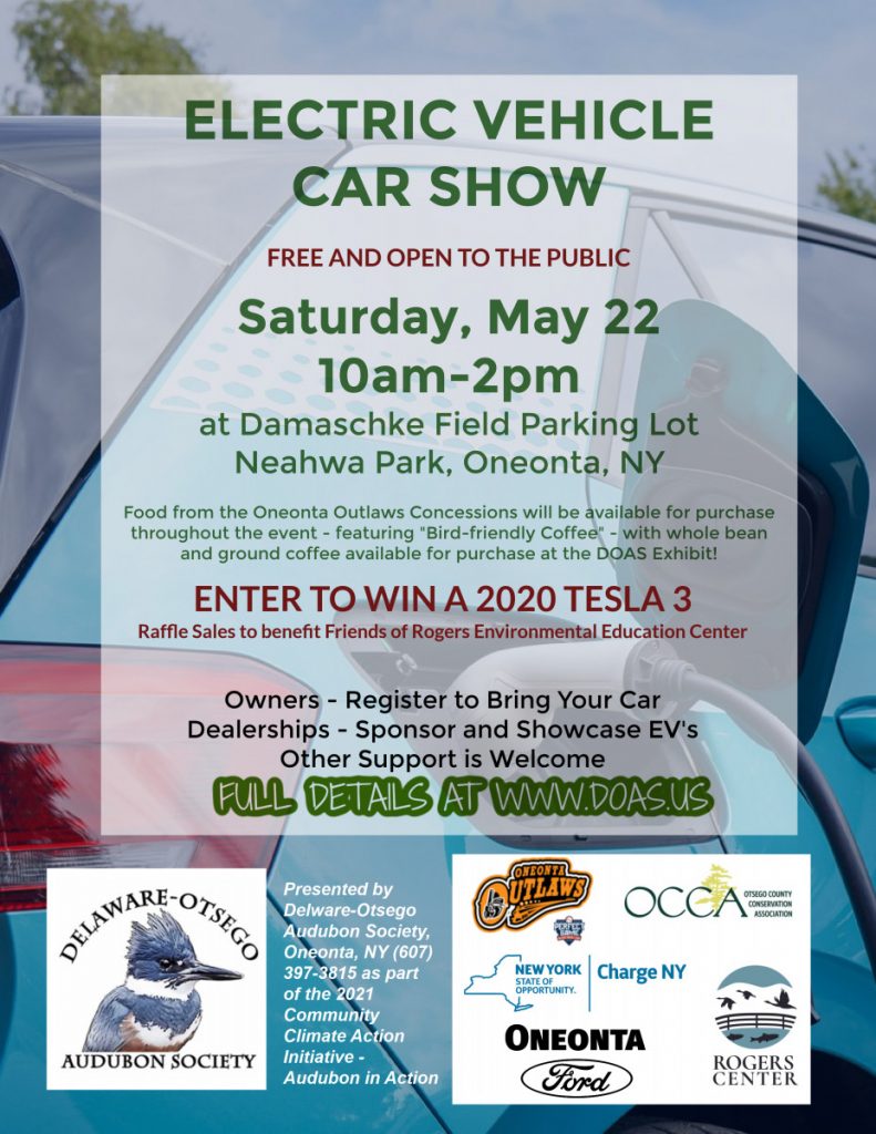 Electric Vehicle Car Show DelawareOtsego Audubon Society